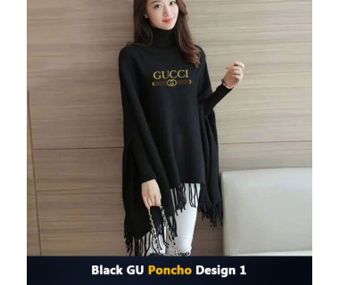 Black GU Ponchu